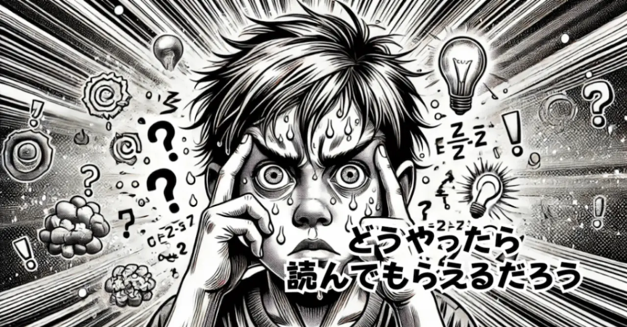 どうやったら読んでもらえるだろうう