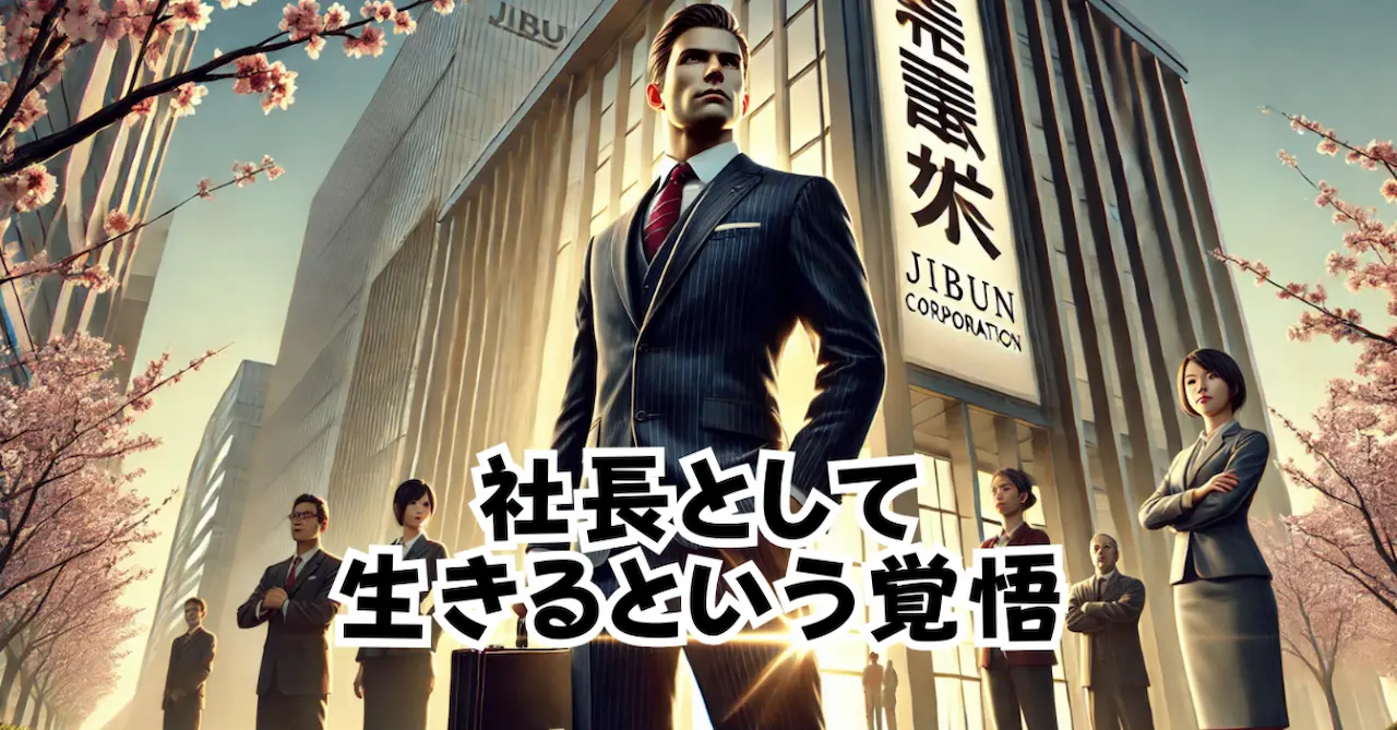 社長として生きるという覚悟