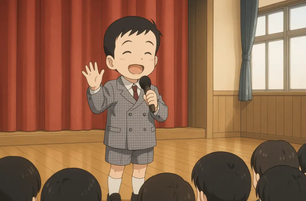 息子の在園生の言葉