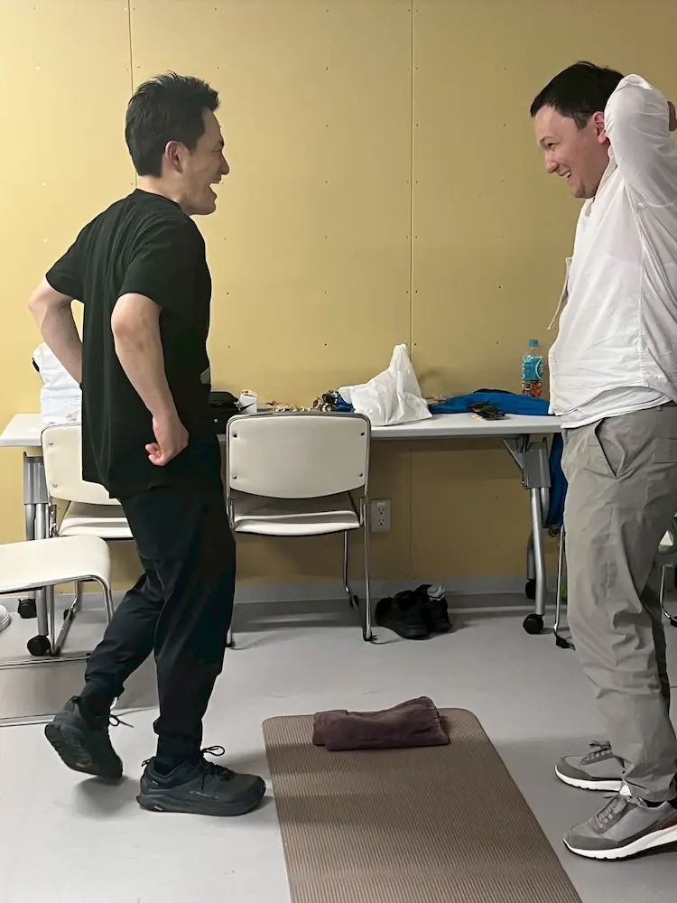 施術後の様子
