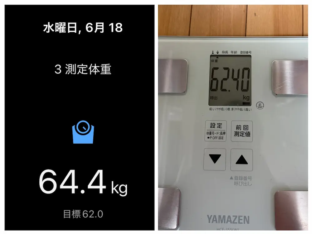体重計の写真