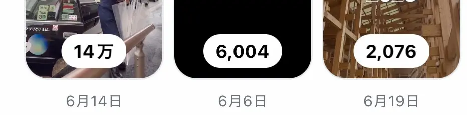 リール再生回数